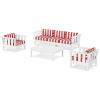 Cabana Stripe Crimson