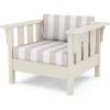 Sand / Cabana Stripe Dune Burlap