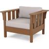 Teak / Dune Burlap