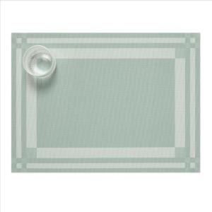 Martha by Martha Stewart | Chilewich Handkerchief Placemats in Burnt Coral – Set of 4 – Easy Care Woven Tabletop Textiles – Indoor/Outdoor – 19″ x 14″ Rectangle(Abalone)