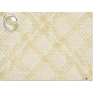 Martha by Martha Stewart | Chilewich Ribbons Placemats in Burnt Coral – Set of 4 – Easy Care Woven Tabletop Textiles – Indoor/Outdoor – 19″ x 14″ Rectangle(Wheat)