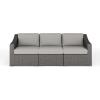 Gray Cushions/Gray Frame