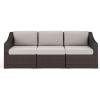 Tan Cushions/Brown Frame