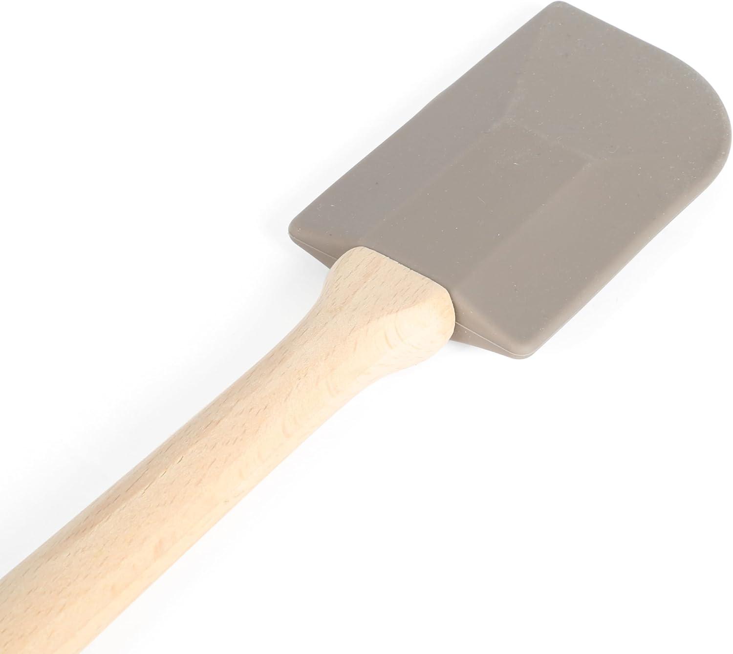 imageMartha Stewart Bainford Silicone Spatula wBeech Wood HandleBainford Silicone Spatula