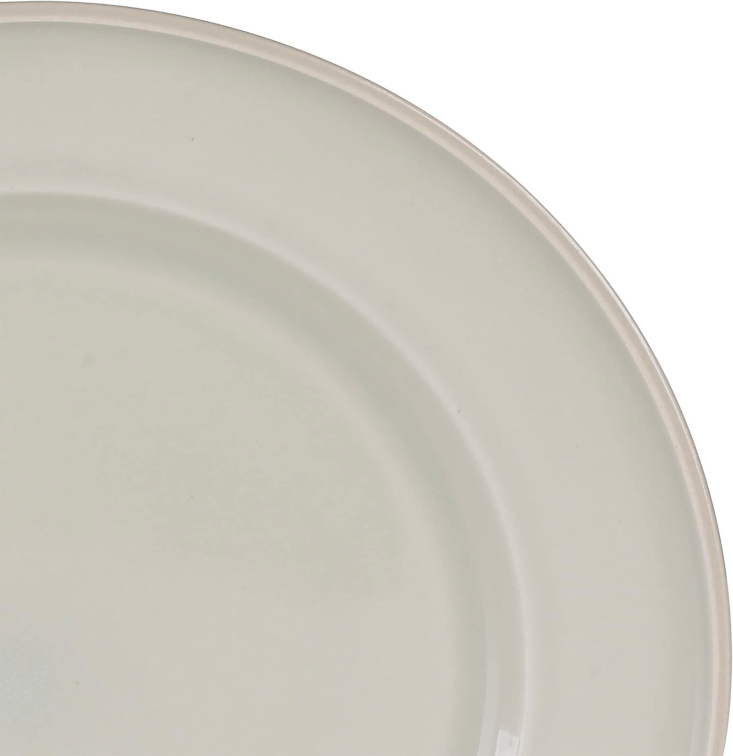imageMartha Stewart Portillo 12 Piece Reactive Stoneware Dinnerware Set Sharkey Gray