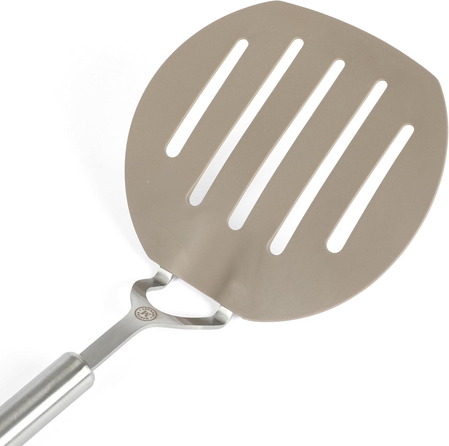 imageMartha Stewart Richburn 65 Large Slotted Pancake Turner WNylon Head and Stainless Steel Handle