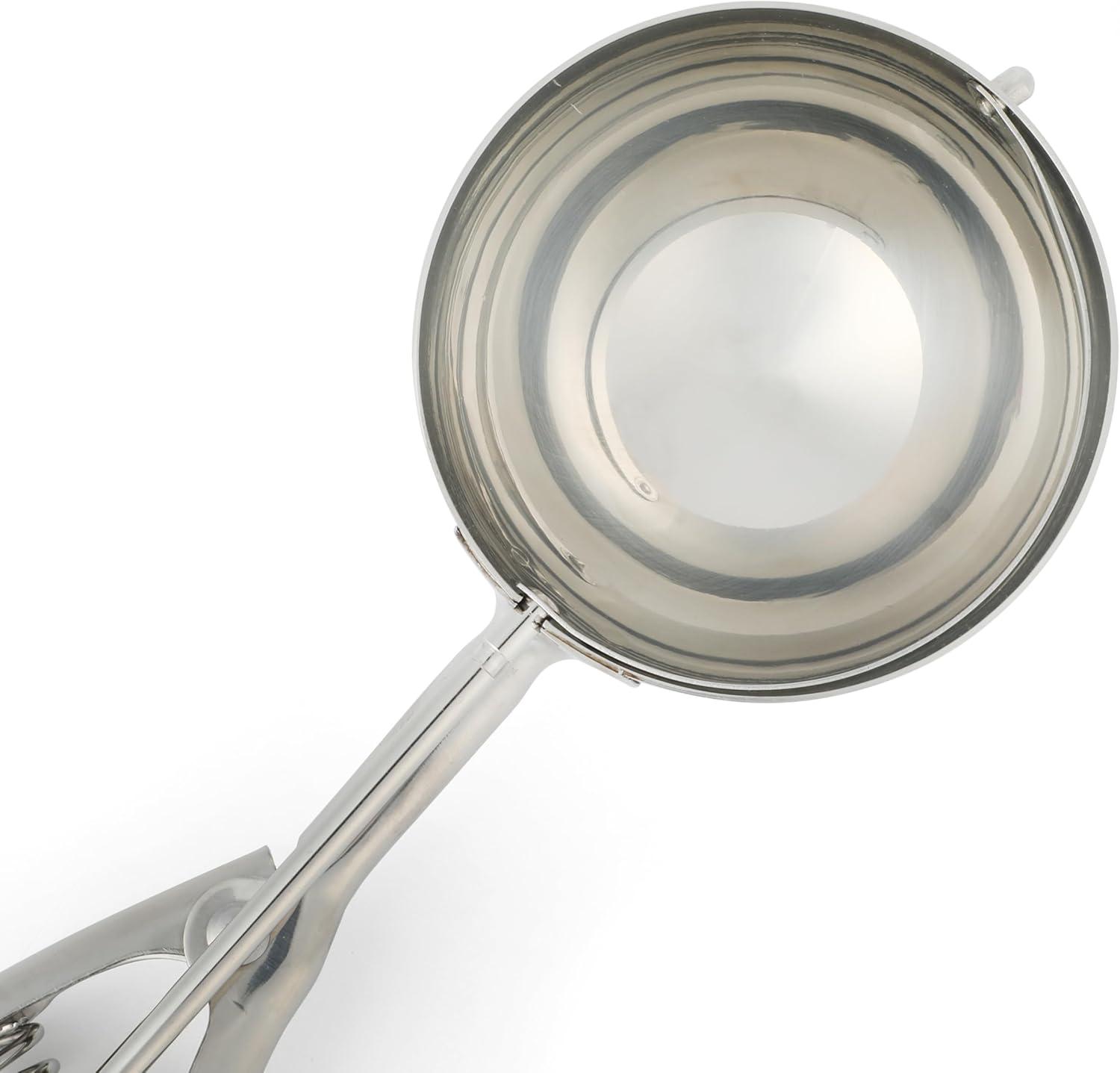 imageMartha Stewart Sprucedale 3 Stainless Steel Kitchen Ice Cream Scooper