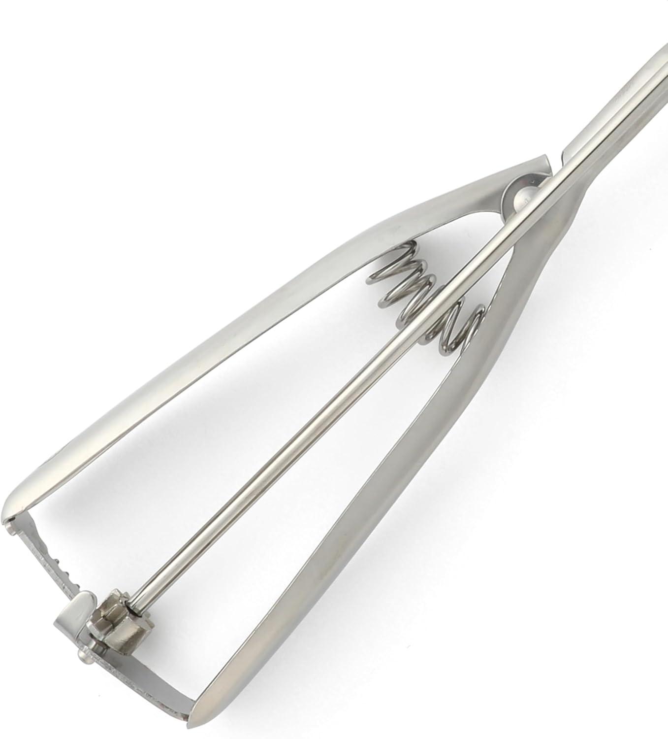 imageMartha Stewart Sprucedale 3 Stainless Steel Kitchen Ice Cream Scooper