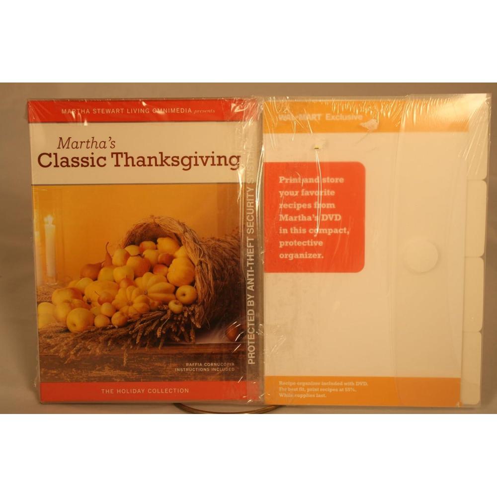imageThe Martha Stewart Holiday Collection Marthas Classic Thanksgiving