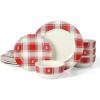 Red/White Plaid