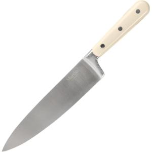 Martha Stewart 8 Inch Forged Triple Riveted Stainless Steel Chef Knife – Martha Blue(Linen (Chef’s Knife))