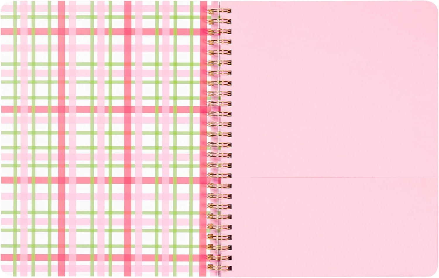 imageMartha Stewart Mini Spiral Notebook 7x9 Journaling Notebook with 160 Lined Pages and Perforated TearOuts Convenient Interior Pocket for Notes FloralFloral