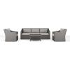Gray Cushions/Gray Frame