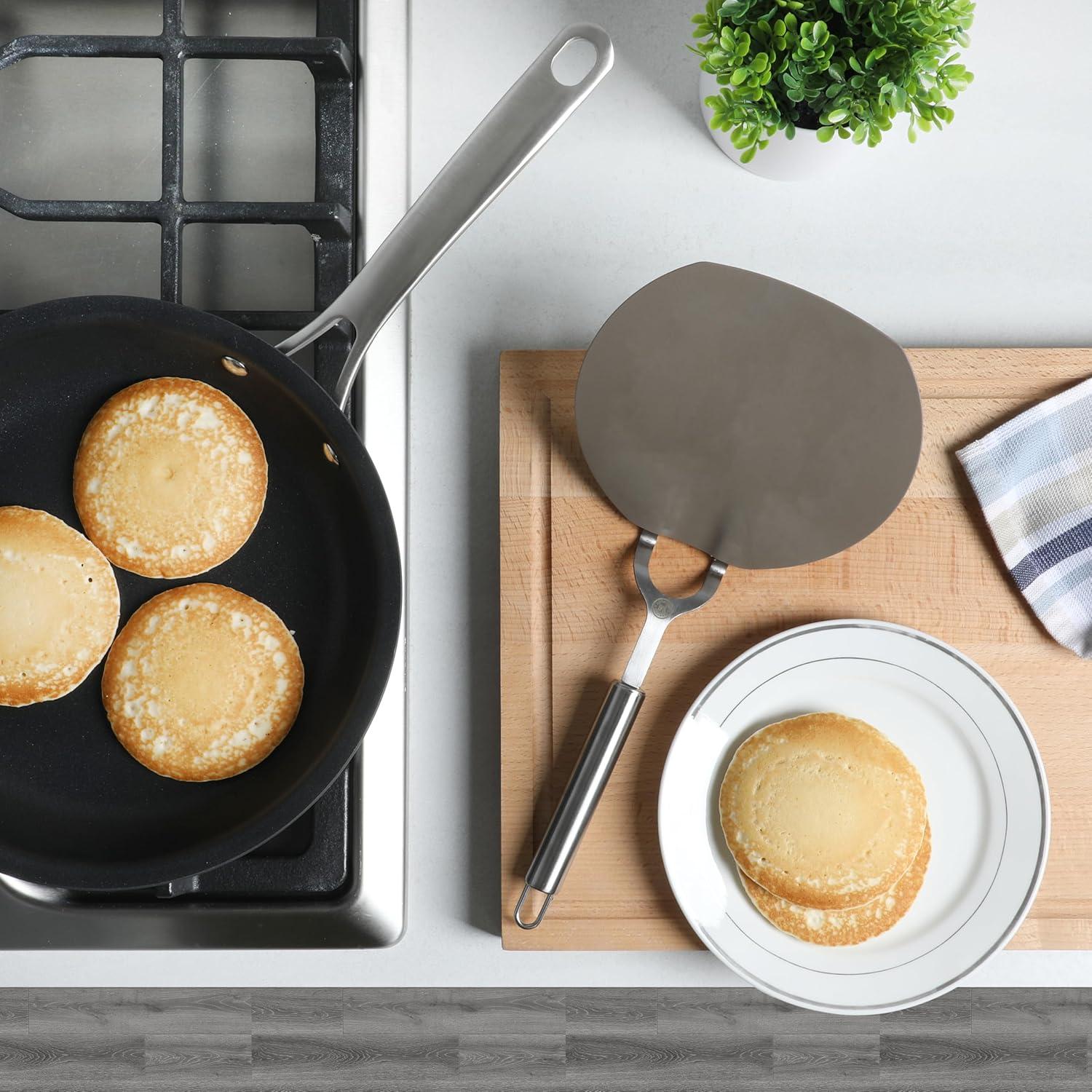 imageMartha Stewart Richburn 65 Large Pancake Turner WStainless Steel Handle