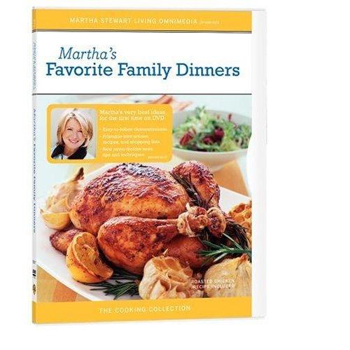 imageThe Martha Stewart Cooking Collection  Marthas Favorite Family Dinners