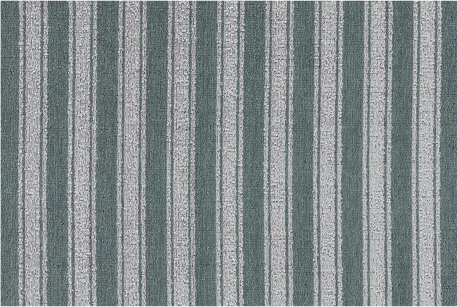 imageChilewich Martha by Martha Stewart Boardwalk Stripe Shag Mat Premium IndoorOutdoor Doormat for Entryway Kitchen Dining Room Bathroom Patio Waterproof Backing Fern 1 6 x 2 4Seaside
