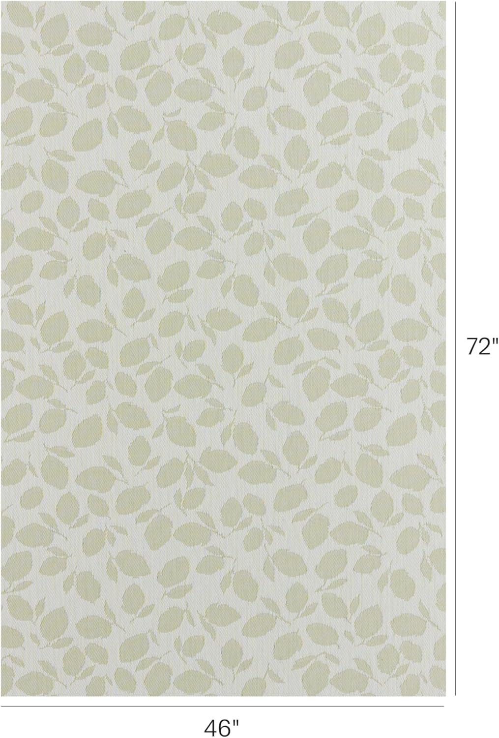 imageChilewich Martha by Martha Stewart Lemon Leaves Rug Premium IndoorOutdoor Runner Rug for Entryway Kitchen Dining Room Patio NonSlip Backing Robins Egg 22 x 6Sprout