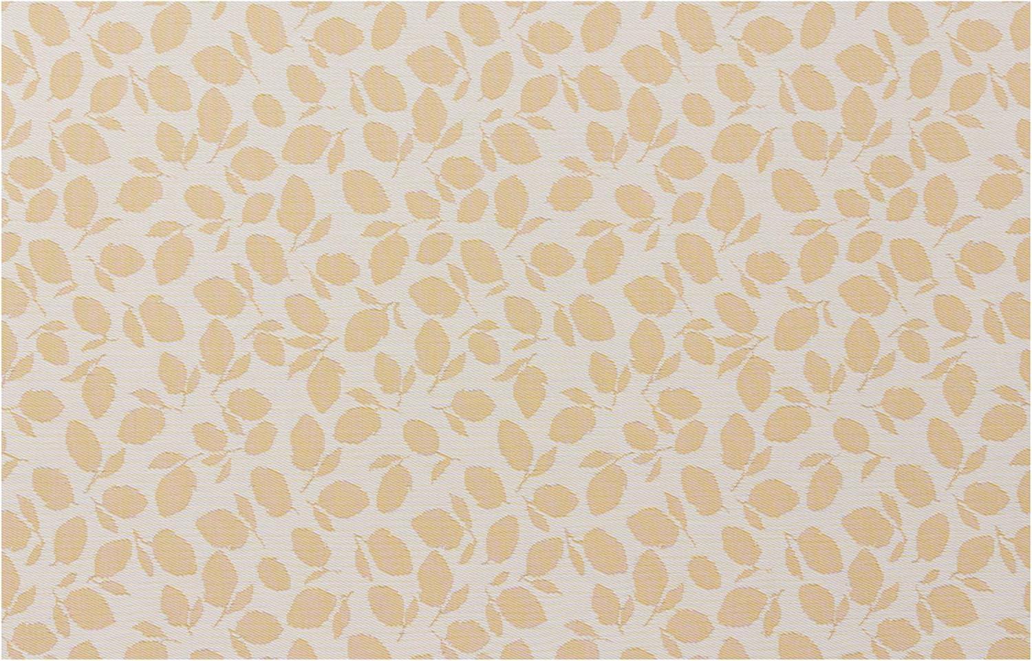 imageChilewich Martha by Martha Stewart Lemon Leaves Rug Premium IndoorOutdoor Runner Rug for Entryway Kitchen Dining Room Patio NonSlip Backing Robins Egg 22 x 6Goldenrod