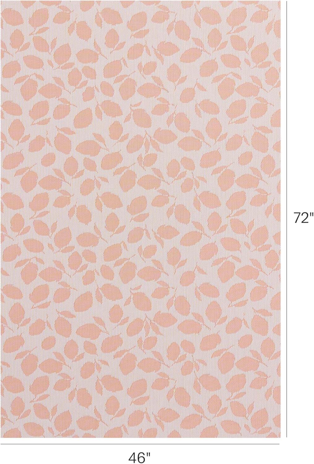 imageChilewich Martha by Martha Stewart Lemon Leaves Rug Premium IndoorOutdoor Runner Rug for Entryway Kitchen Dining Room Patio NonSlip Backing Robins Egg 22 x 6Marigold