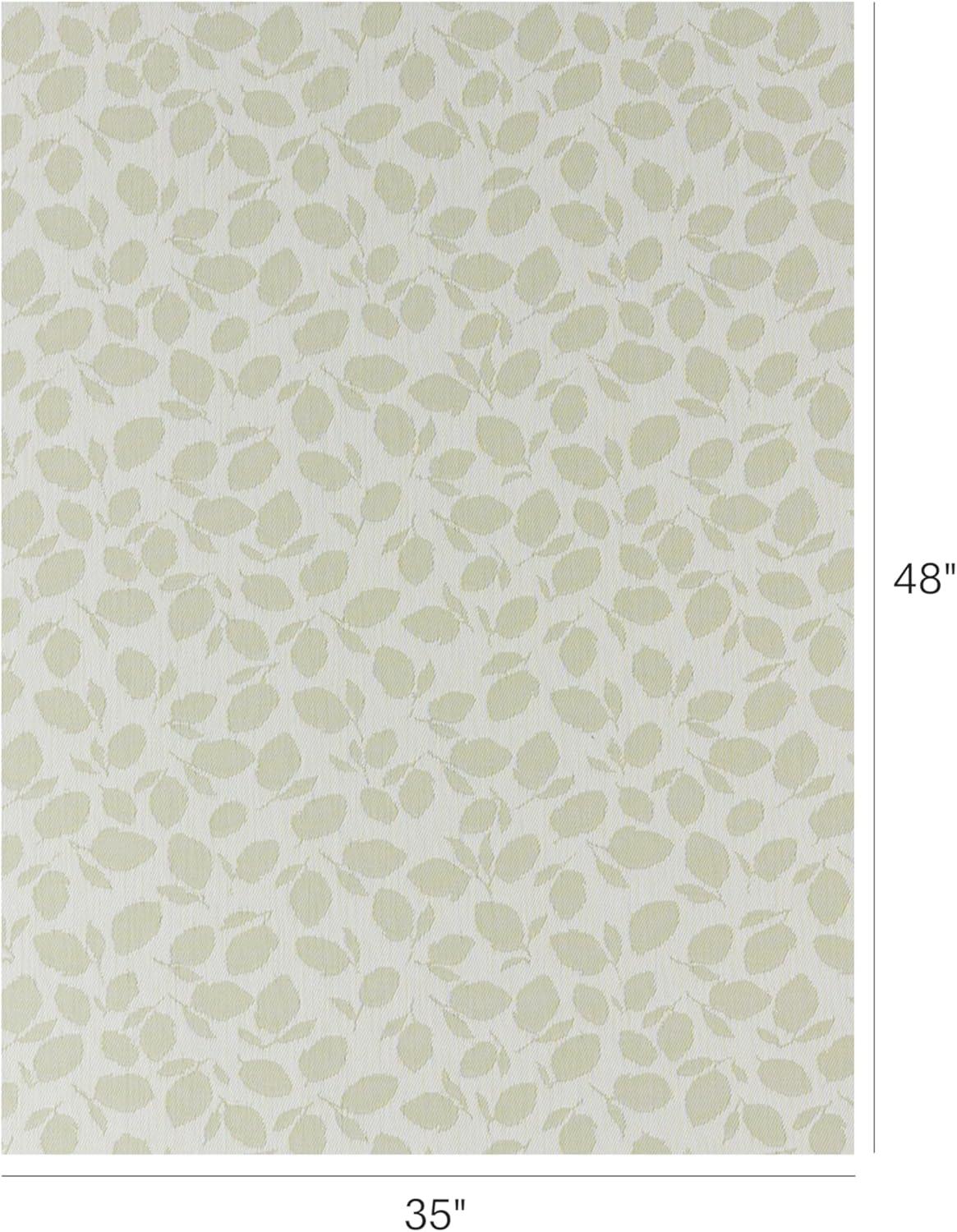 imageChilewich Martha by Martha Stewart Lemon Leaves Rug Premium IndoorOutdoor Runner Rug for Entryway Kitchen Dining Room Patio NonSlip Backing Robins Egg 22 x 6Sprout