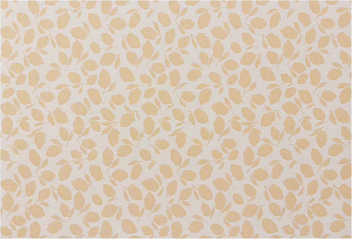 imageChilewich Martha by Martha Stewart Lemon Leaves Rug Premium IndoorOutdoor Runner Rug for Entryway Kitchen Dining Room Patio NonSlip Backing Robins Egg 22 x 6Goldenrod