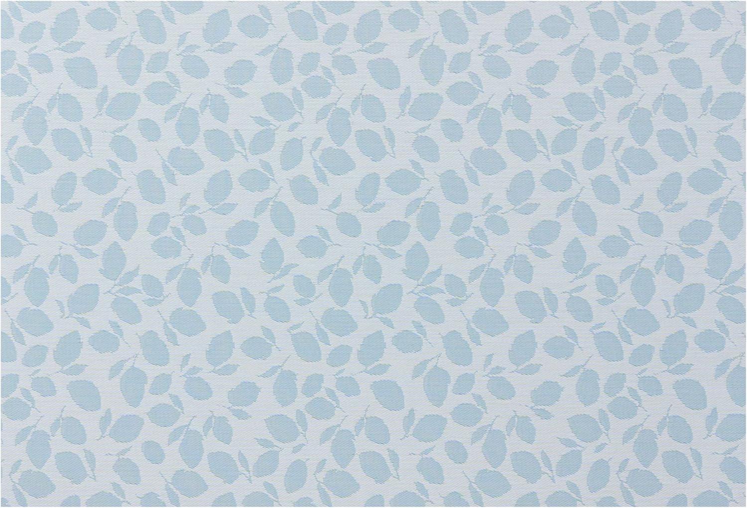imageChilewich Martha by Martha Stewart Lemon Leaves Rug Premium IndoorOutdoor Runner Rug for Entryway Kitchen Dining Room Patio NonSlip Backing Robins Egg 22 x 6Robins Egg