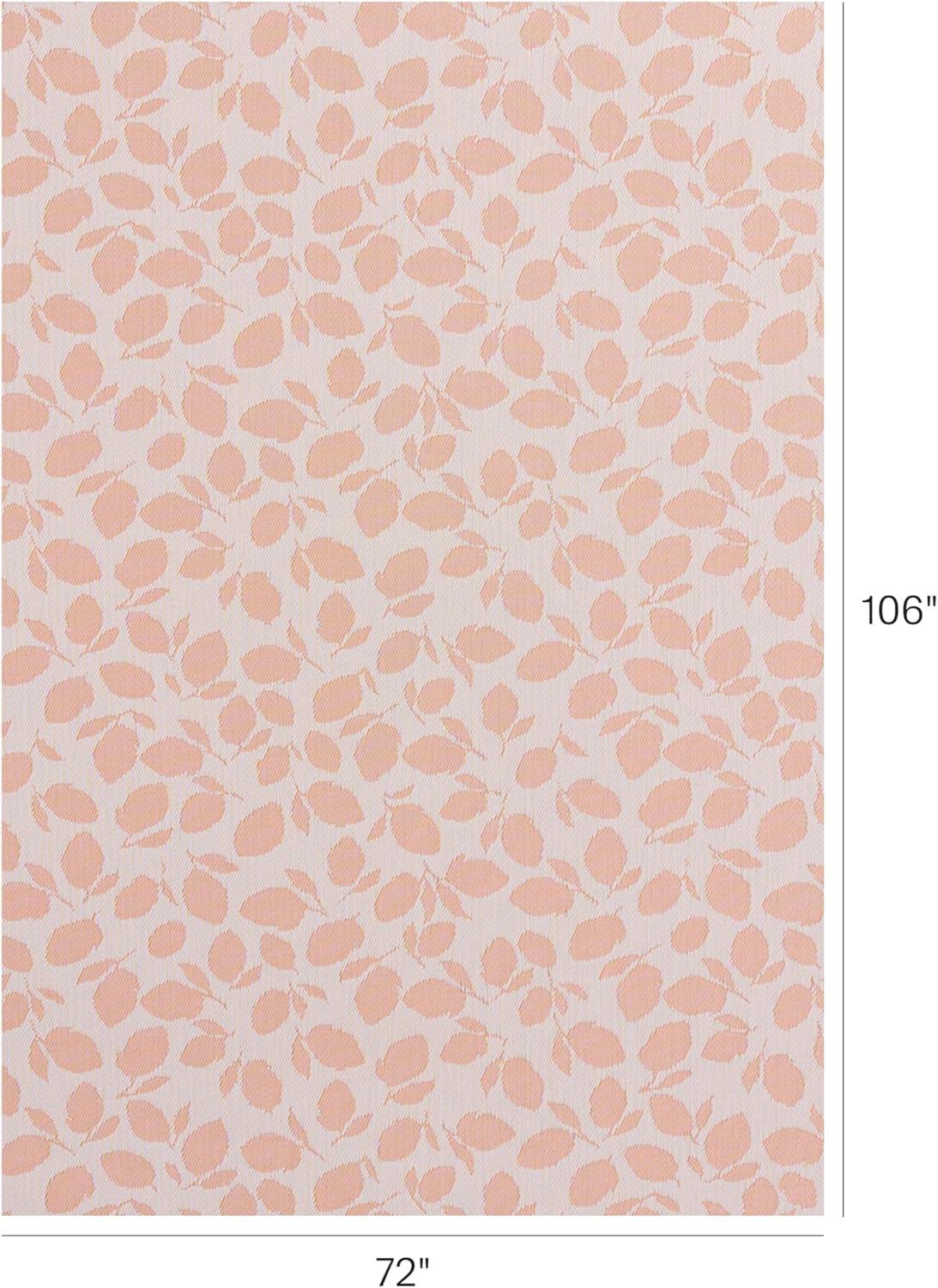 imageChilewich Martha by Martha Stewart Lemon Leaves Rug Premium IndoorOutdoor Runner Rug for Entryway Kitchen Dining Room Patio NonSlip Backing Robins Egg 22 x 6Marigold