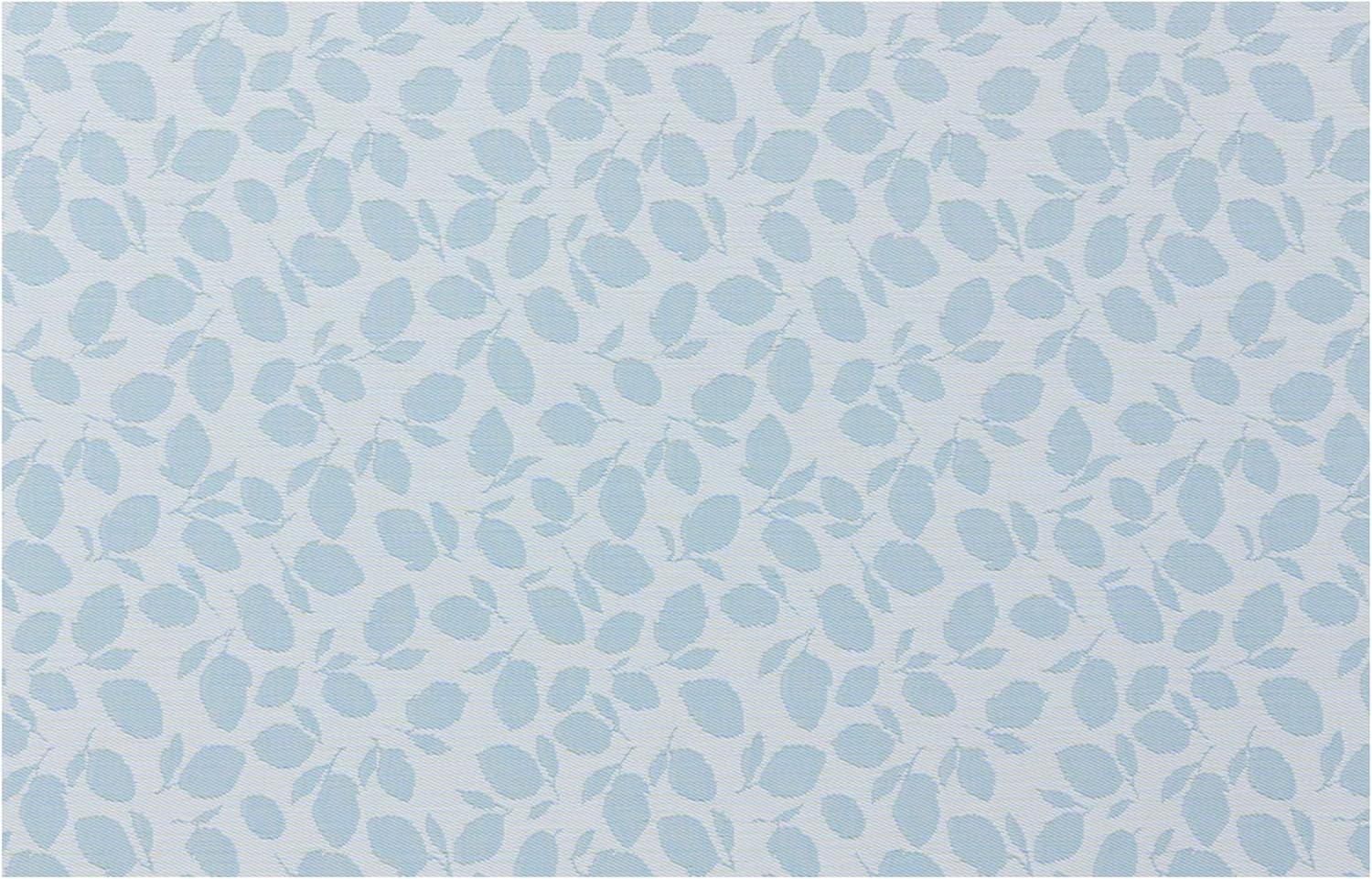 imageChilewich Martha by Martha Stewart Lemon Leaves Rug Premium IndoorOutdoor Runner Rug for Entryway Kitchen Dining Room Patio NonSlip Backing Robins Egg 22 x 6Robins Egg