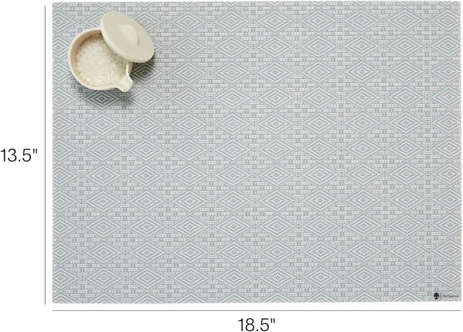imageMartha by Martha Stewart Chilewich Boxwood Placemats Woven Placemats Set of 4 Reusable StainResistant IndoorOutdoor Tabletop Protection Burnt Coral 14 x 19 RectangleSea