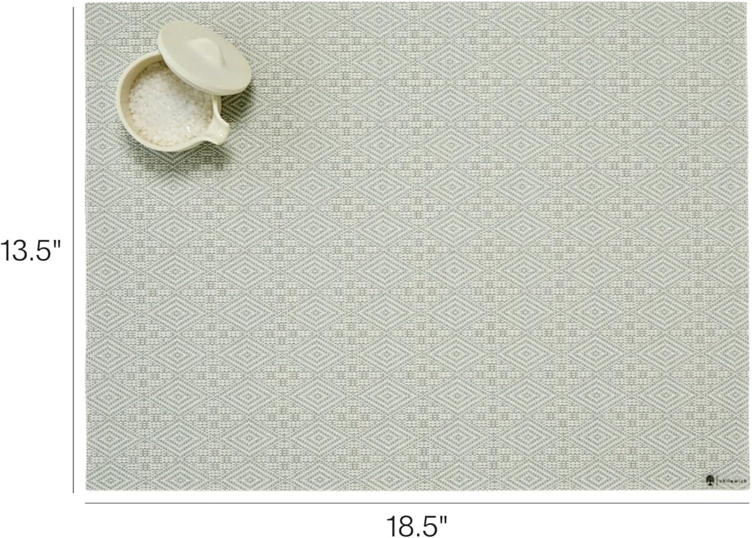 imageMartha by Martha Stewart Chilewich Boxwood Placemats Woven Placemats Set of 4 Reusable StainResistant IndoorOutdoor Tabletop Protection Burnt Coral 14 x 19 RectangleAbalone