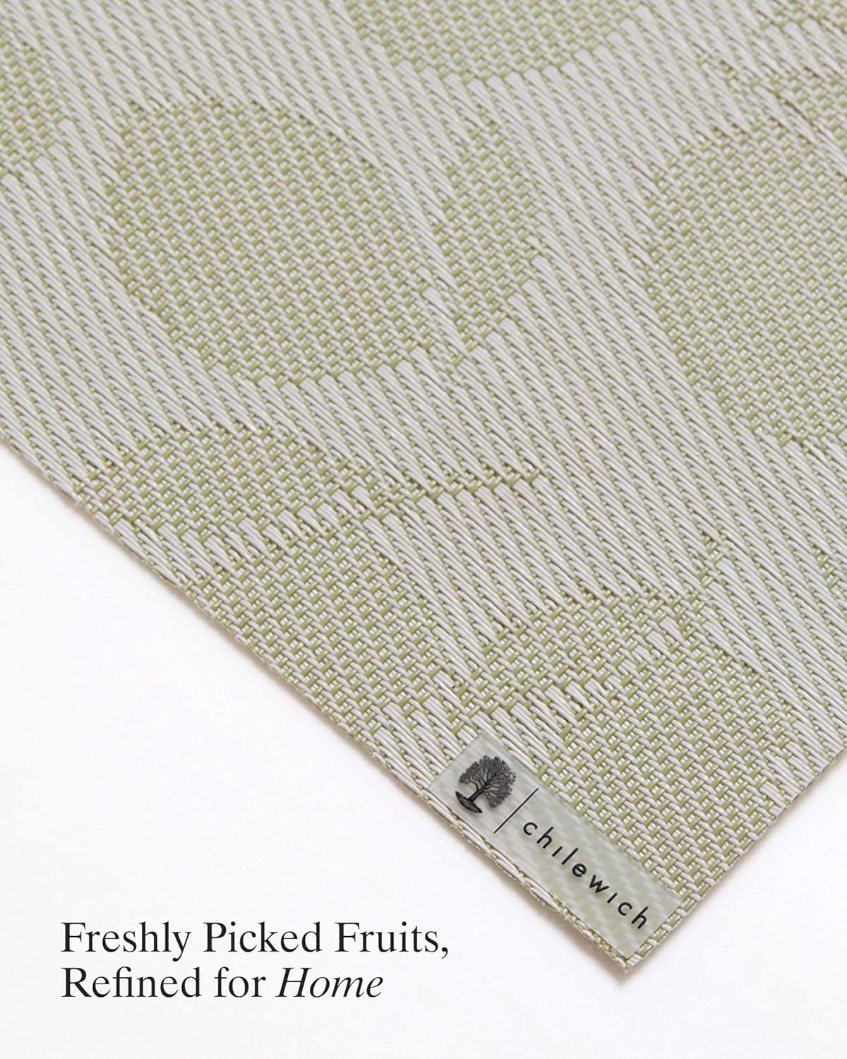 imageMartha by Martha Stewart Chilewich Lemon Leaves Woven Table Runner Reusable StainResistant IndoorOutdoor Dining Table Decorations 14 x 72 GoldenrodSprout