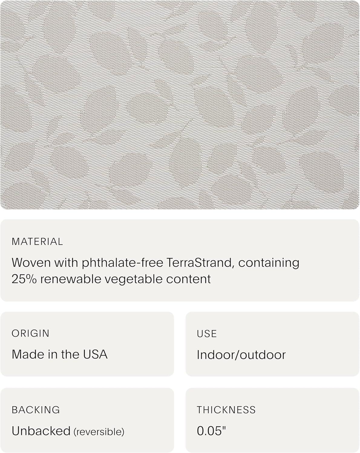 imageMartha by Martha Stewart Chilewich Lemon Leaves Woven Table Runner Reusable StainResistant IndoorOutdoor Dining Table Decorations 14 x 72 GoldenrodSteel Wool