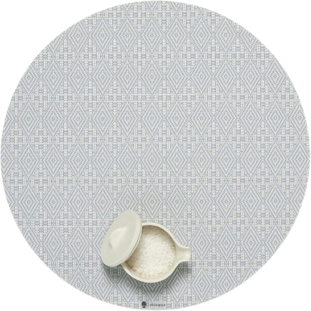 imageMartha by Martha Stewart Chilewich Boxwood Placemats in Wheat Set of 4 Easy Care Woven Tabletop Textiles IndoorOutdoor 15 RoundSea