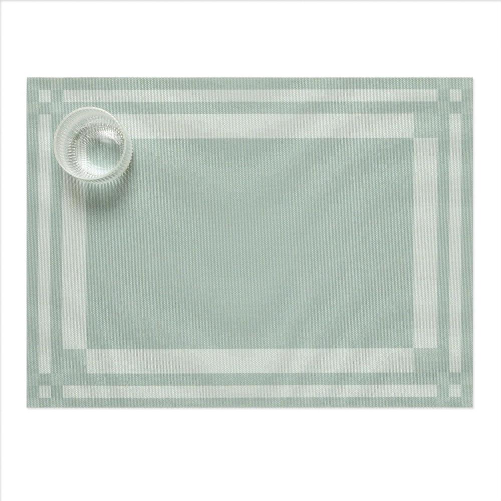 imageMartha by Martha Stewart Chilewich Handkerchief Placemats in Sea Set of 4 Easy Care Woven Tabletop Textiles IndoorOutdoor 19 x 14 RectangleAbalone