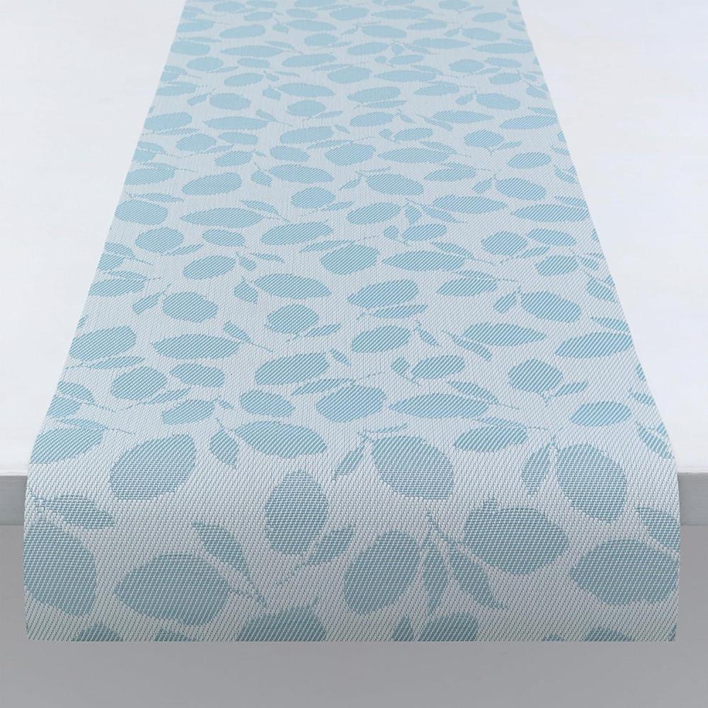 imageMartha by Martha Stewart Chilewich Lemon Leaves Woven Table Runner Reusable StainResistant IndoorOutdoor Dining Table Decorations 14 x 72 GoldenrodRobins Egg