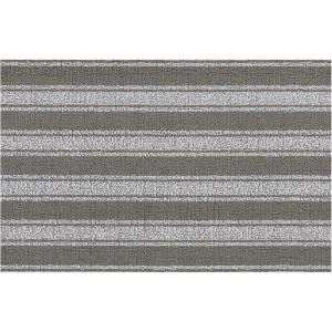 Chilewich Martha by Martha Stewart Boardwalk Stripe Shag Mat – Premium Indoor/Outdoor Doormat for Entryway, Kitchen, Dining Room, Bathroom, Patio – Waterproof Backing – Fern – 1′ 6″ x 2′ 4″(Walnut)