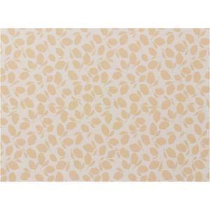 Chilewich Martha by Martha Stewart Lemon Leaves Rug – Premium Indoor/Outdoor Runner Rug for Entryway, Kitchen, Dining Room, Patio – Non-Slip Backing – Robins Egg – 2’2” x 6’(Goldenrod)