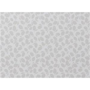 Chilewich Martha by Martha Stewart Lemon Leaves Rug – Premium Indoor/Outdoor Runner Rug for Entryway, Kitchen, Dining Room, Patio – Non-Slip Backing – Robins Egg – 2’2” x 6’(Steel Wool)