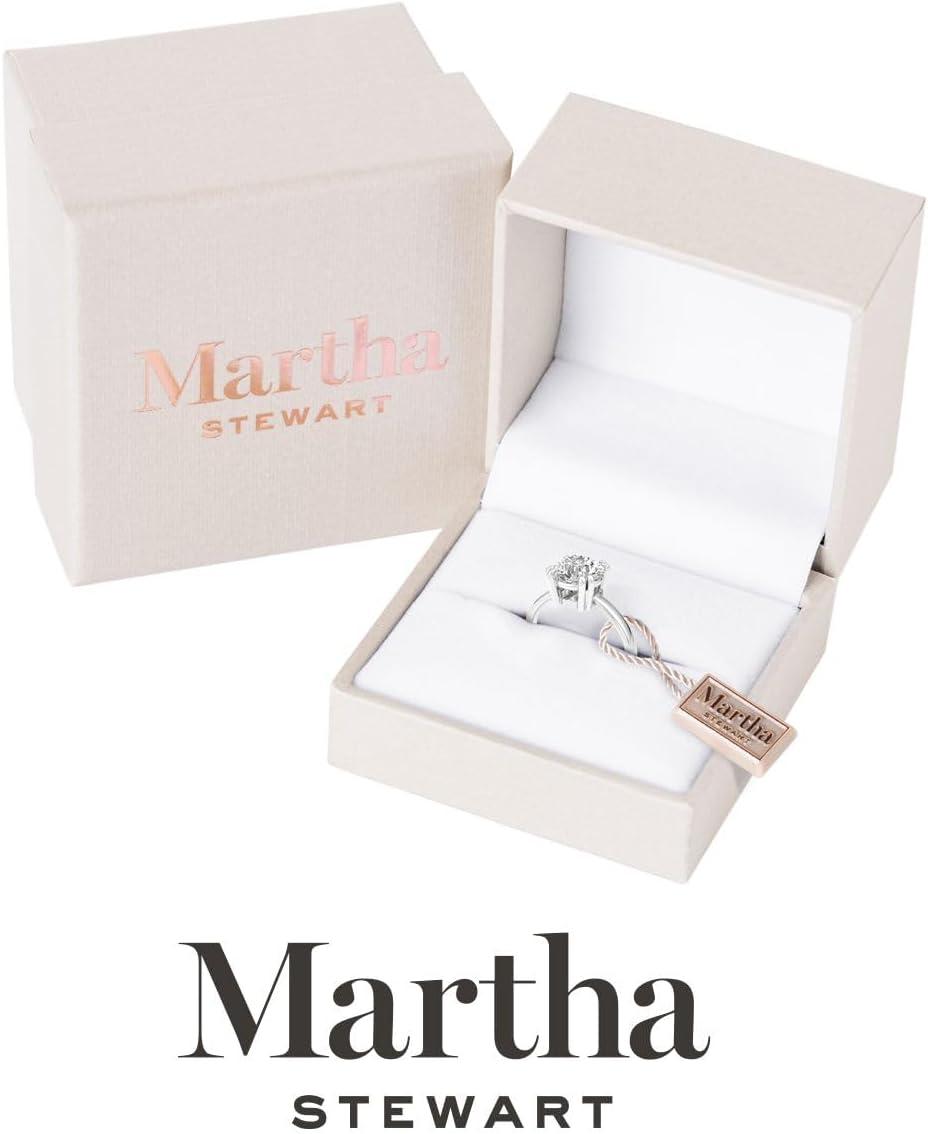 imageMartha Stewart 2 Carat Round Shape Lab Grown Diamond Solitaire Engagement Ring In Sterling Silver