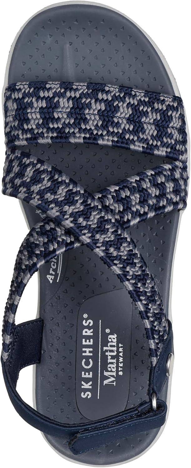 imageSkechers Womens Martha Stewart Reggae Cup Coastal TrailNavy Grey