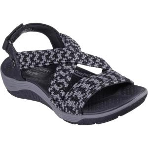 Skechers Women’s Martha Stewart Reggae Cup – Coastal Trail(Black Charcoal)