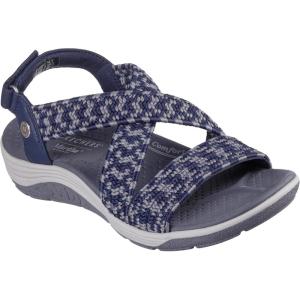 Skechers Women’s Martha Stewart Reggae Cup – Coastal Trail(Navy Grey)