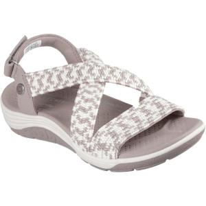 Skechers Women’s Martha Stewart Reggae Cup – Coastal Trail(Taupe Natural)