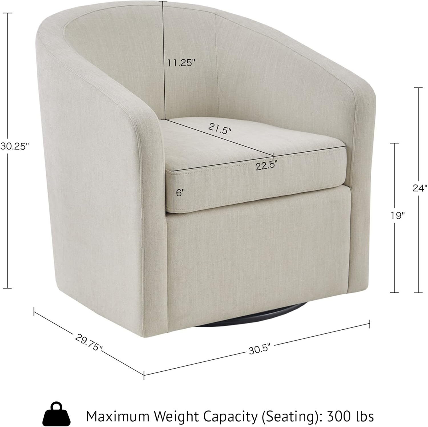 image:imageMartha Stewart Farmhouse Counter Height Bar Stools Handcrafted Rattan Counter Height Stools for Kitchen Island Kickplate Footrest Upholstered Dining Room Chairs for Home Bar Natural WhitewashNatural