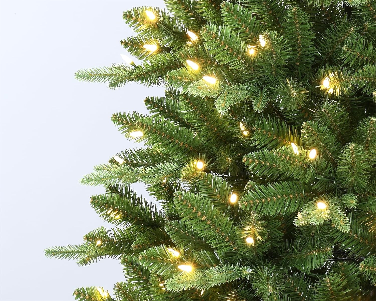 image:imageMartha Stewart 5 Ft Acadia Spruce Prelit Christmas Tree 200 LED White Lights Full Realistic Branches Premium Holiday Home Dcor