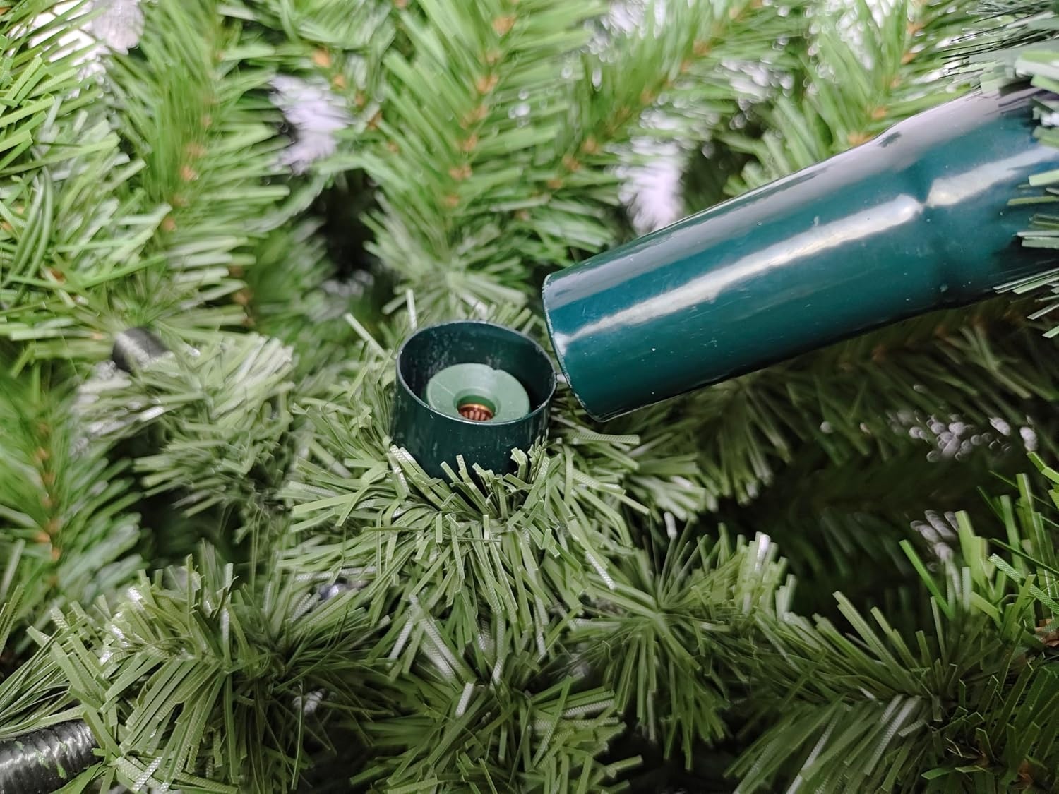 image:imageMartha Stewart 5 Ft Acadia Spruce Prelit Christmas Tree 200 LED White Lights Full Realistic Branches Premium Holiday Home Dcor