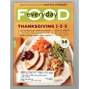 Everyday Food November 2007