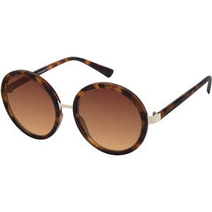 Martha Stewart Women’s Martha Stewart Rounded Panto Plastic Frame With a Slim Metal Bridge(Tortoise)