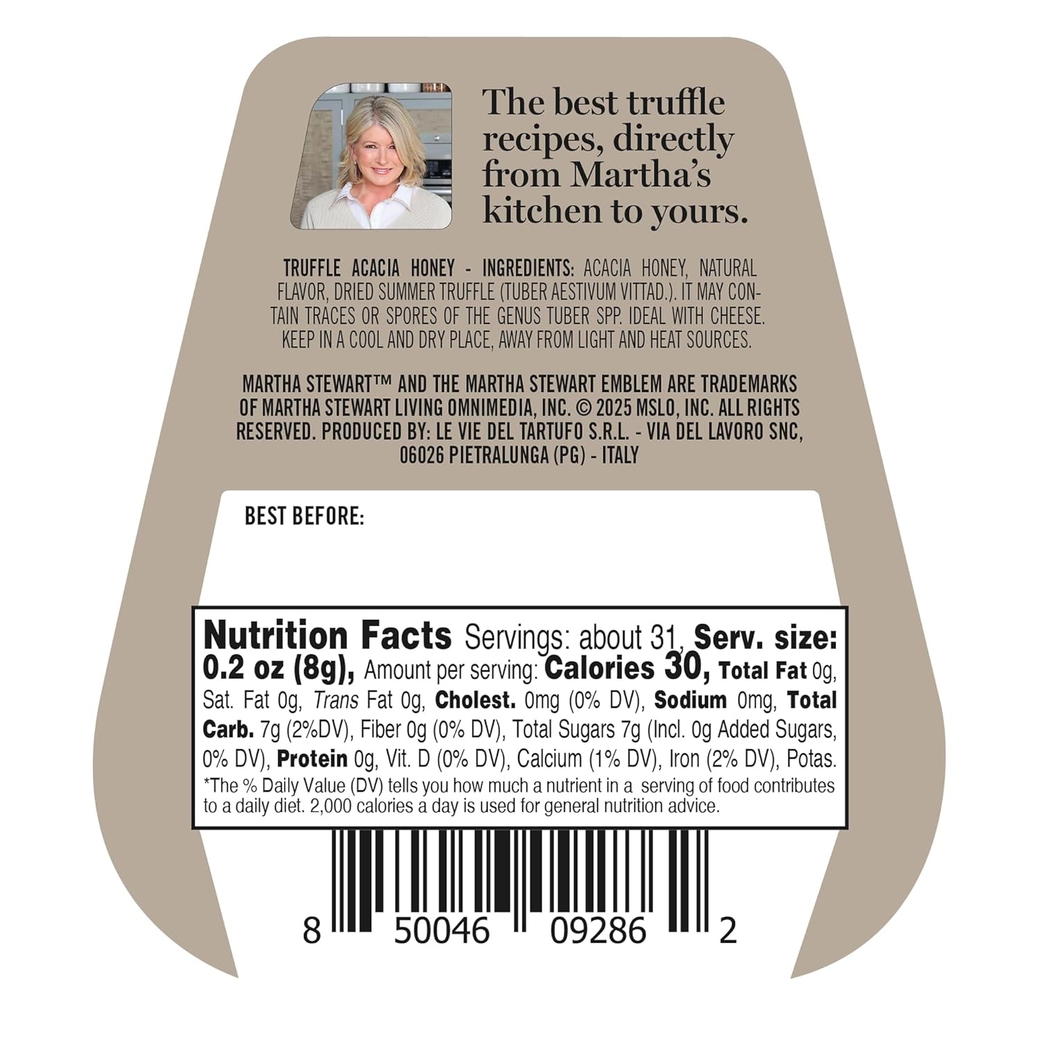 image:imageMartha Stewart amp Jimmy Tartufi Premium Truffle Honey 88oz Squeeze Bottle Dried Summer Black Truffle amp Italian Acacia Honey No Preservatives or Colorants Gourmet Infused for Cheese amp Charcuterie