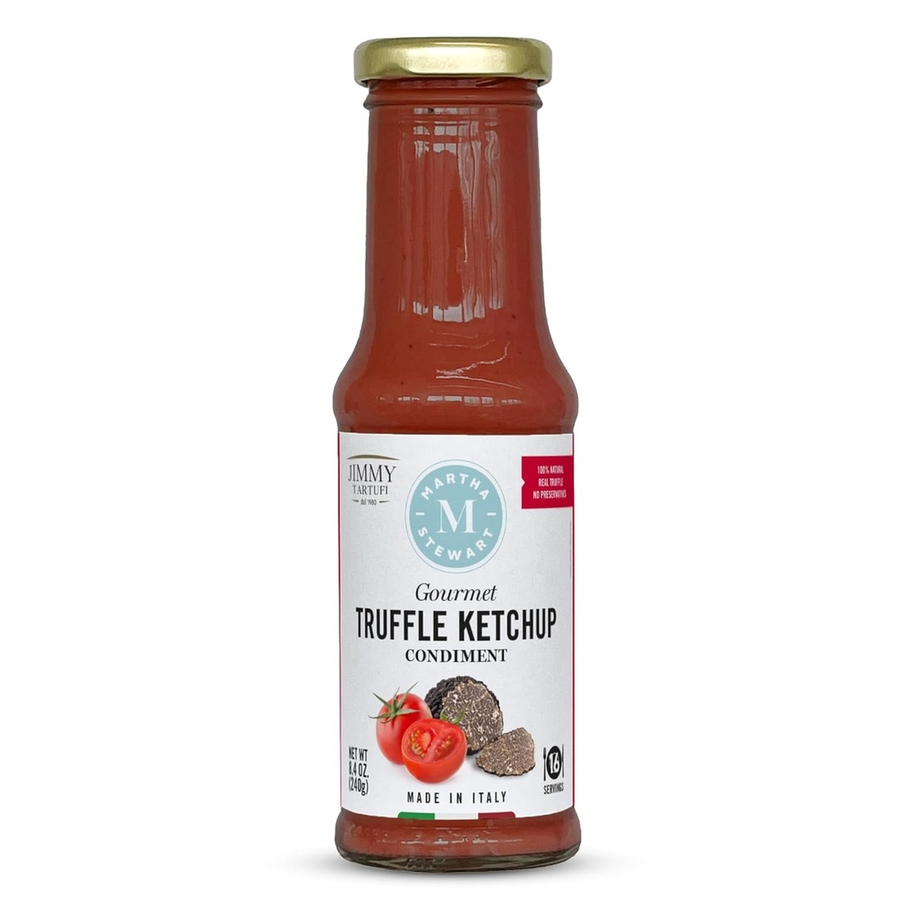 image:imageMartha Stewart amp Jimmy Tartufi Gourmet Truffle Ketchup Condiment 84 oz Pack of 1 Real Summer Truffle Made in Italy No Added Sugar No Preservatives No Colorants For Fries amp Grilled Meats